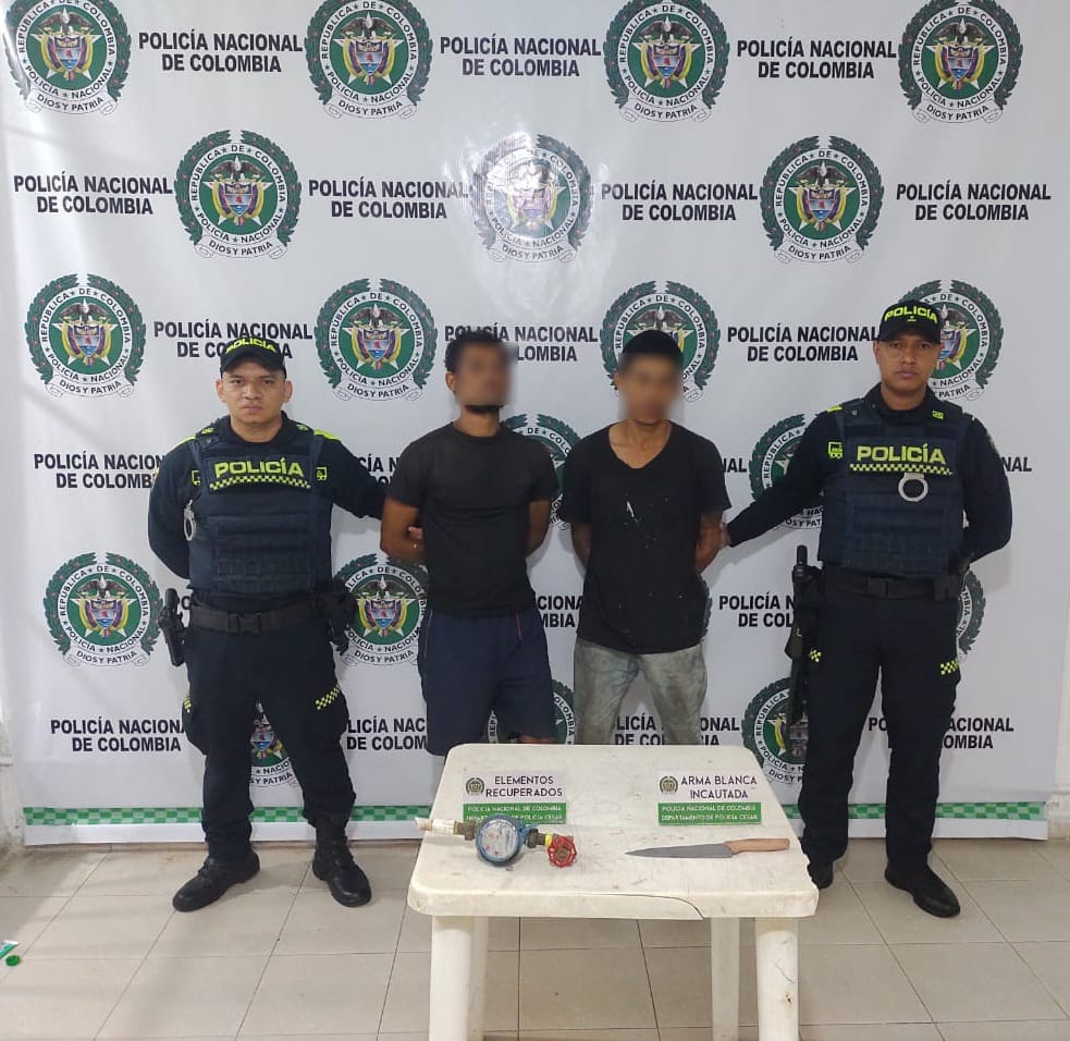 Cazados con las manos en el agua: Capturan a dos hombres por robo en ...